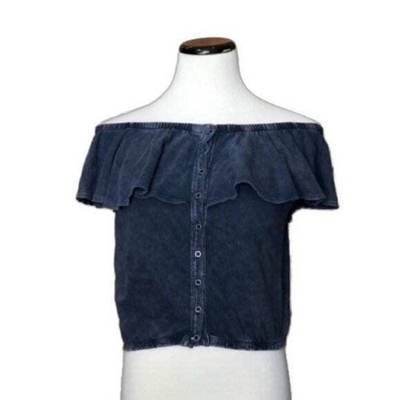 We the free (Free people) off shoulder top Medium - Picture 1 of 7